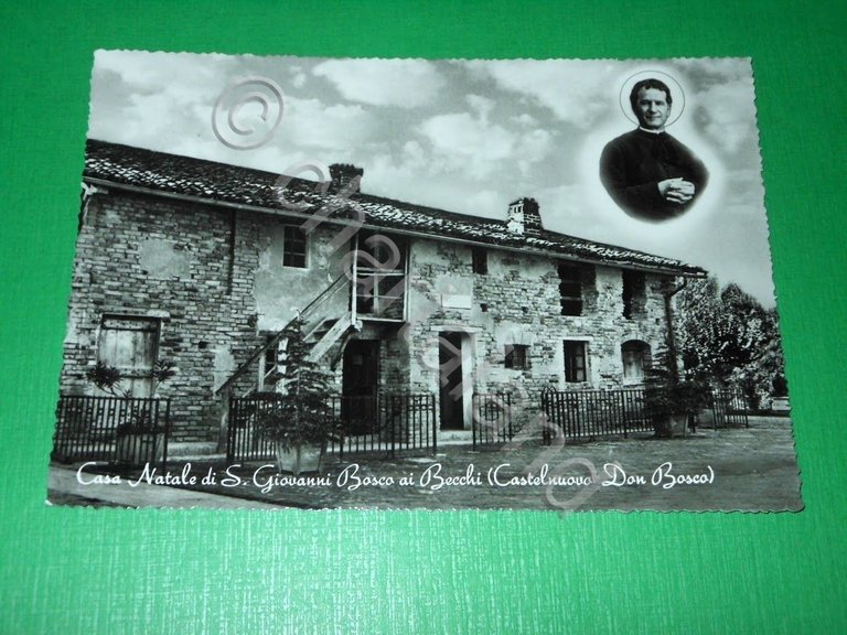 Cartolina Casa Natale di S. Giovanni Bosco ai Becchi ( …
