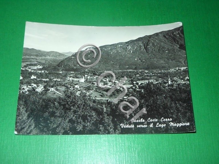 Cartolina Casale Corte Cerro - Veduta verso il Lago Maggiore … | Immagine Gallery 2