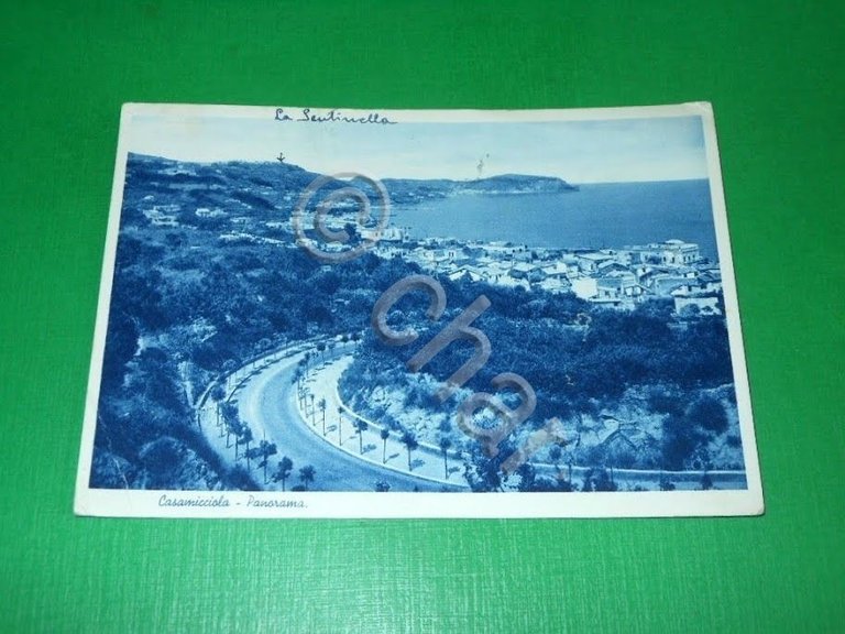 Cartolina Casamicciola - Panorama 1952