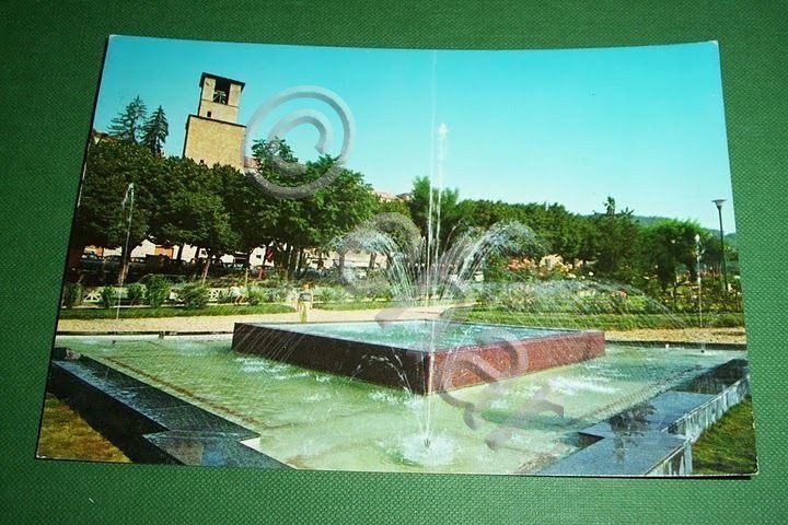 Cartolina Cascia - Fontana 1978.
