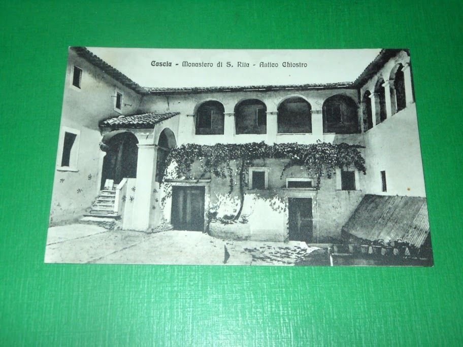 Cartolina Cascia - Monastero di S. Rita - Antico Chiostro …