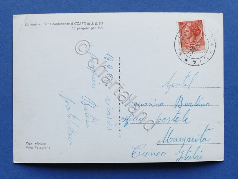 Cartolina Cascia - Varie vedute - S. Rita da Cascia …