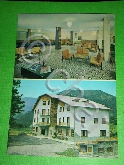 Cartolina Case di Nava - Hotel L' Alpino 1978.