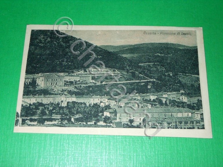 Cartolina Caserta - Panorama di Leucio 1925 ca