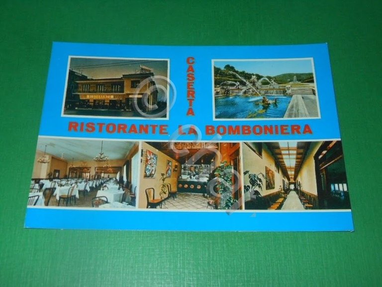 Cartolina Caserta - Ristorante La Bomboniera 1965 ca