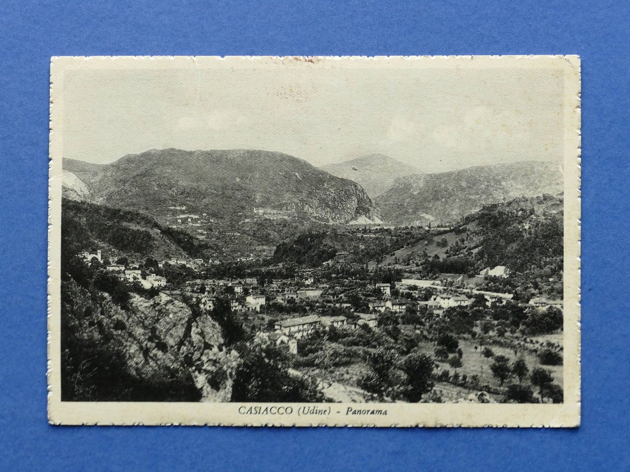 Cartolina Casiacco - Panorama - 1954.
