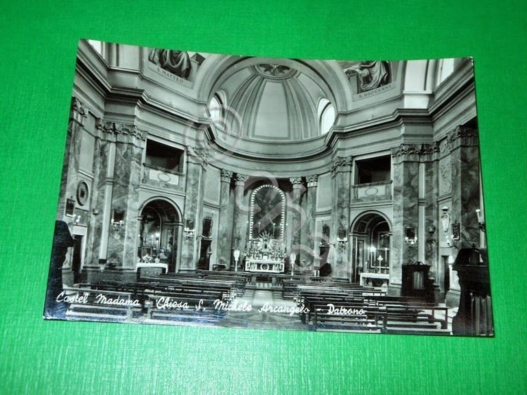 Cartolina Castel Madama - Chiesa S. Michele Archangelo - Patrono …