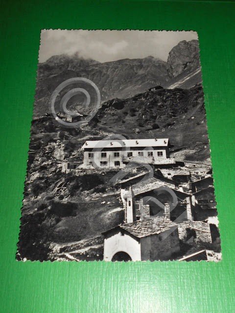 Cartolina Casteldelfino ( Cuneo ) - Casa Alpina Excelsior 1959