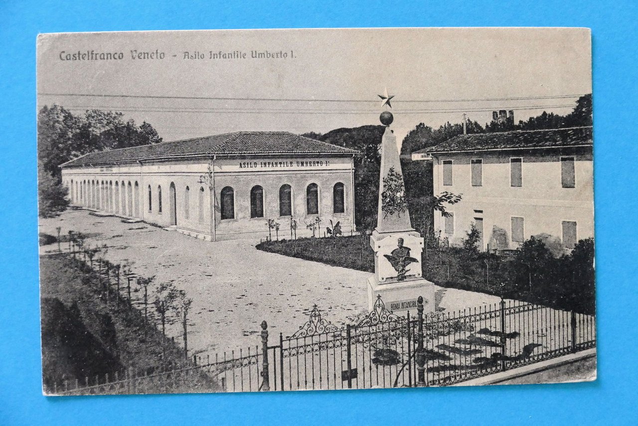 Cartolina Castelfranco Veneto - Asilo Infantile Umberto I - 1910 …