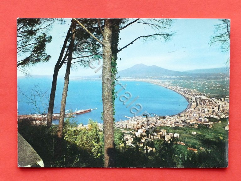 Cartolina Castellamare di Stabia - Panorama da Monte Faito - …