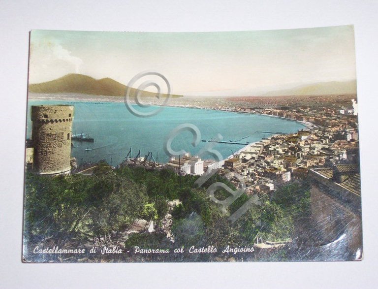 Cartolina Castellammare di Stabia - Panorama 1951.