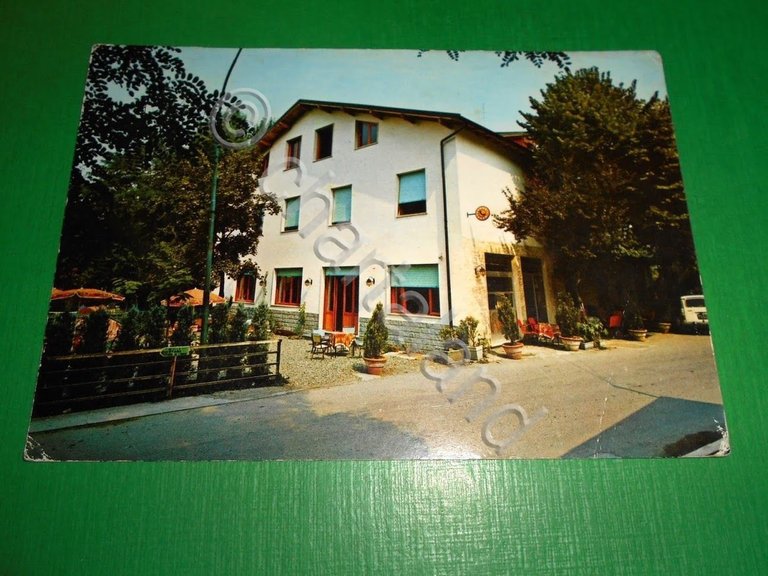 Cartolina Castelletto d' Orba - Albergo Ristorante Campanetta 1974.