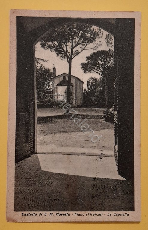 Cartolina Castello di S. M. Novella - Fiano ( Firenze …