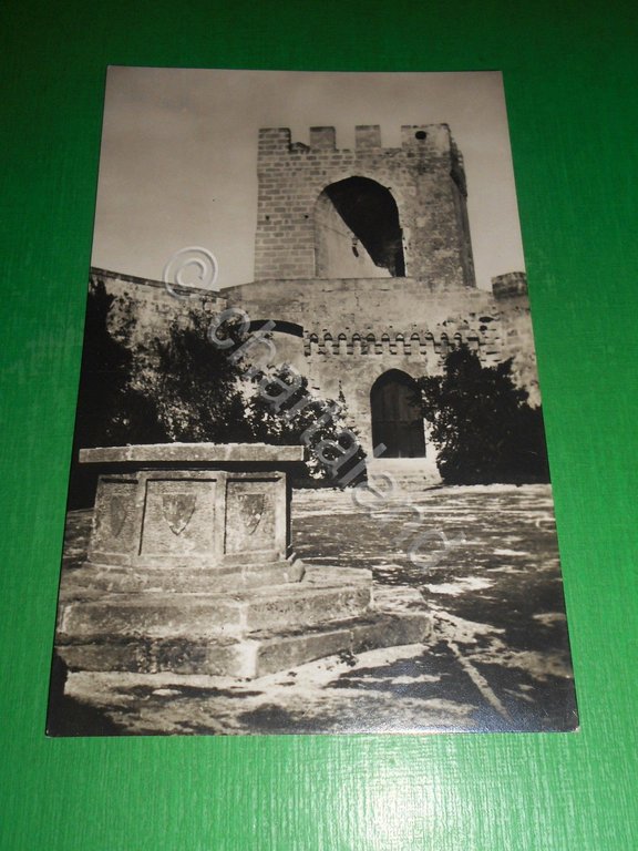 Cartolina Castello Svevo di Oria ( Brindisi ) - Torre …