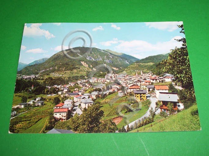 Cartolina Castello Tesino ( Trento ) - Panorama 1977