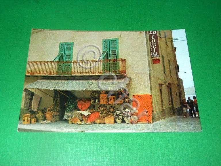 Cartolina Castelsardo - La Luscia ( Artigianato di Peppuccio Corso …