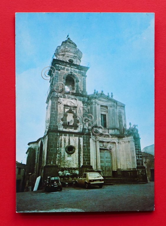 Cartolina Castiglione di Sicilia - Chiesa S. Antonio Abate - …