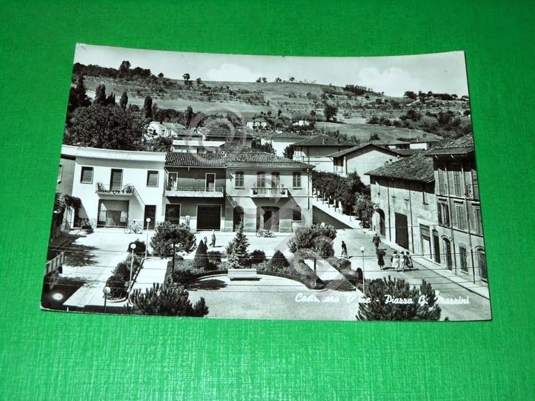 Cartolina Castrocaro Terme - Piazza G. Mazzini 1962