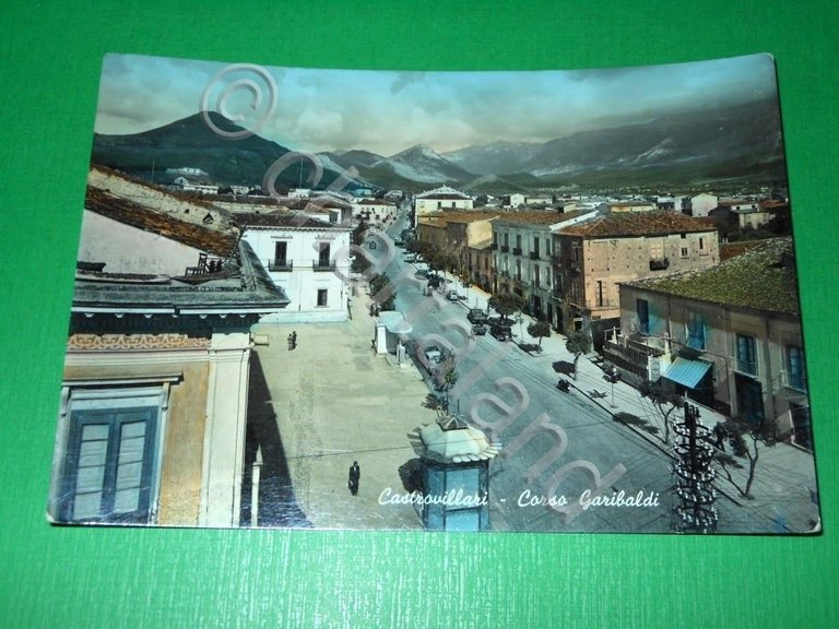 Cartolina Castrovillari - Corso Garibaldi 1955