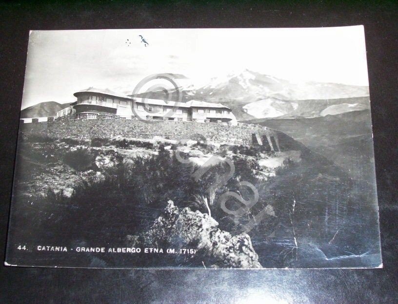 Cartolina Catania - Grande Albergo Etna 1950.