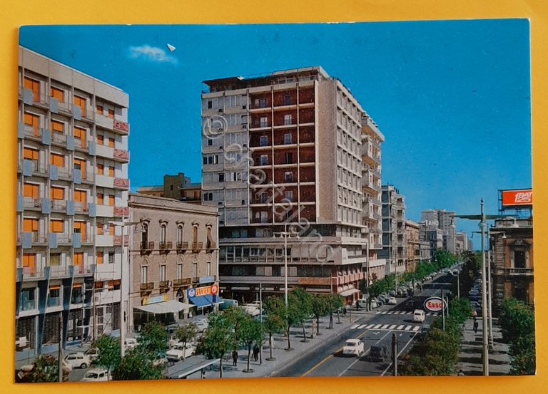 Cartolina Catania - Piazza trento e Viale XX Settembre - …