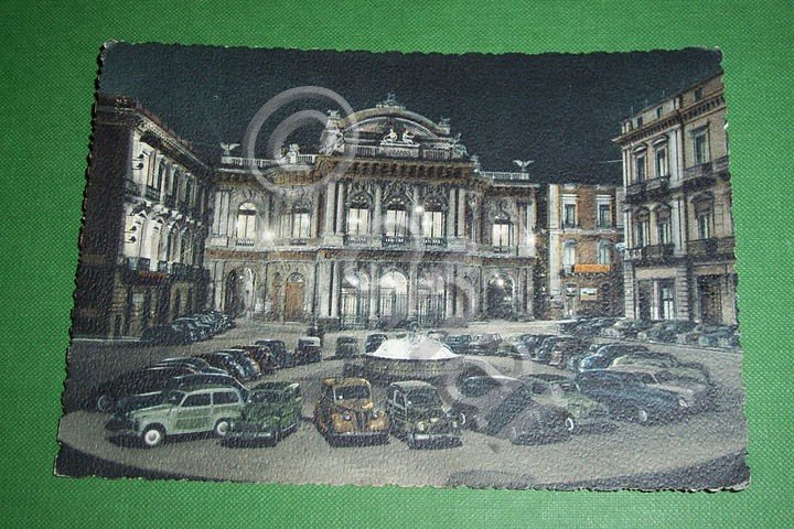 Cartolina Catania - Teatro Massimo Bellini 1960 ca.