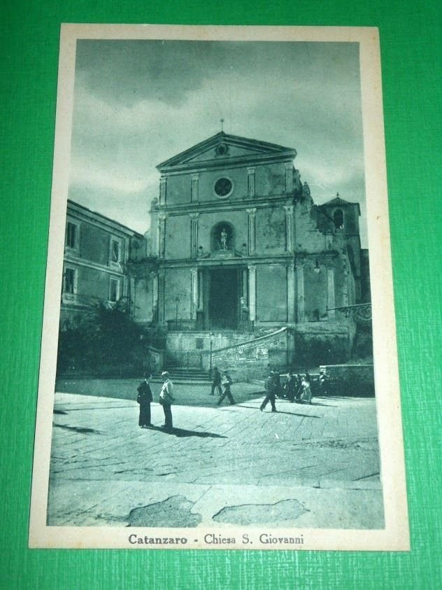 Cartolina Catanzaro - Chiesa S. Giovanni 1941 ( n. 2 …