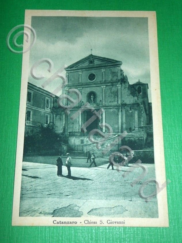 Cartolina Catanzaro - Chiesa S. Giovanni 1941 ( n. 2 …