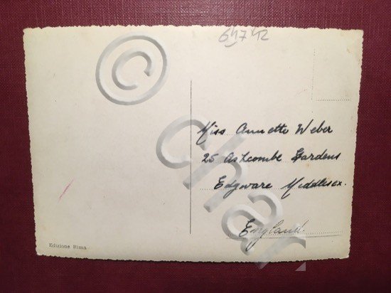 Cartolina Cattolica - La Magnifica Spiaggia - 1960 ca.