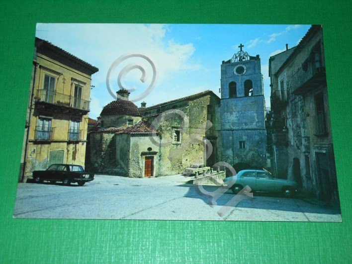 Cartolina Caulonia - Piazza Mese 1960 ca.
