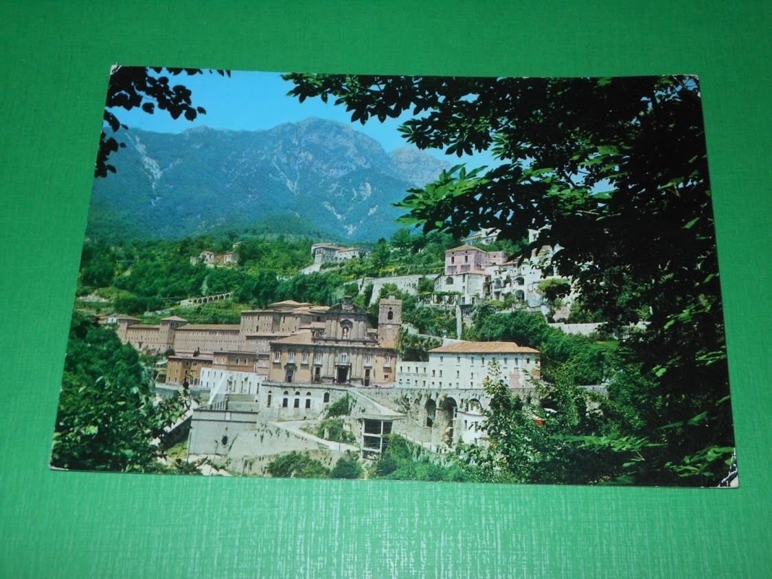 Cartolina Cava de' Tirreni - Millenaria Abazia di Cava 1967.