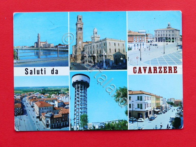 Cartolina Cavarzere - 1969.