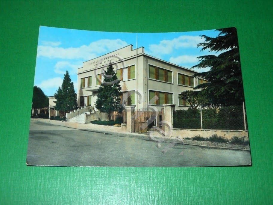 Cartolina Cavazzale - Scuole Elementari 1969.
