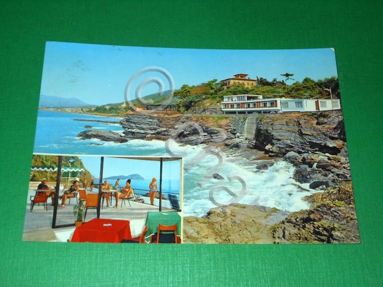 Cartolina Cavi di Lavagna - Hotel La Scogliera 1960 ca.