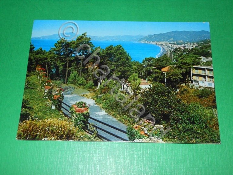 Cartolina Cavi ( Genova ) - Panorama dal Villaggio Cledai …