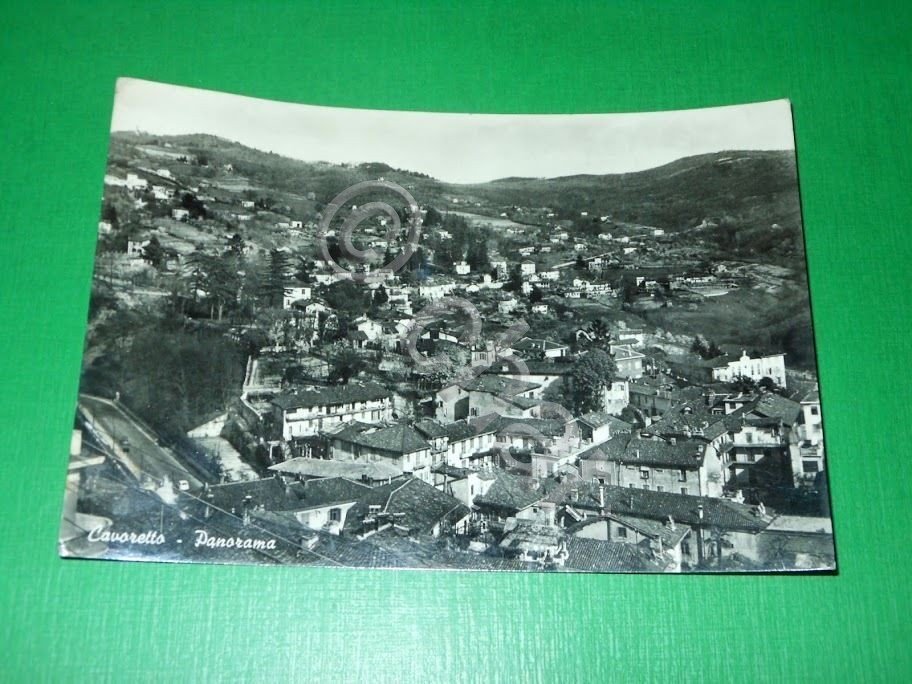 Cartolina Cavoretto - Panorama 1964.