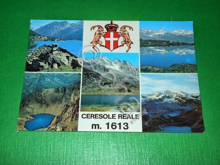 Cartolina Ceresole Reale - Vedute diverse 1965 ca.