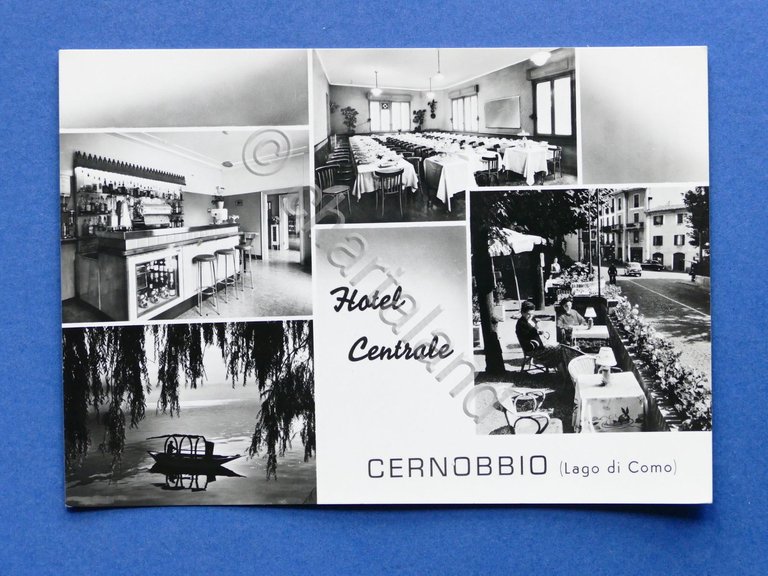 Cartolina Cernobbio - Lago di Como - Hotel Centrale - …