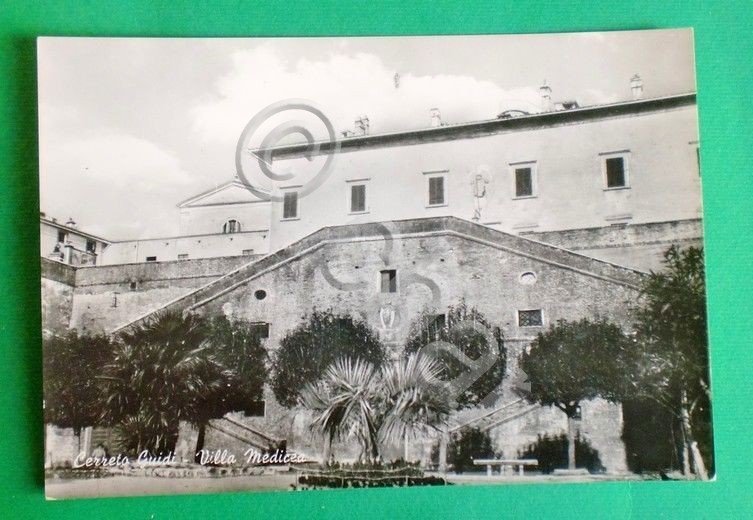 Cartolina Cerreto Guidi - Villa Medicea - 1961.