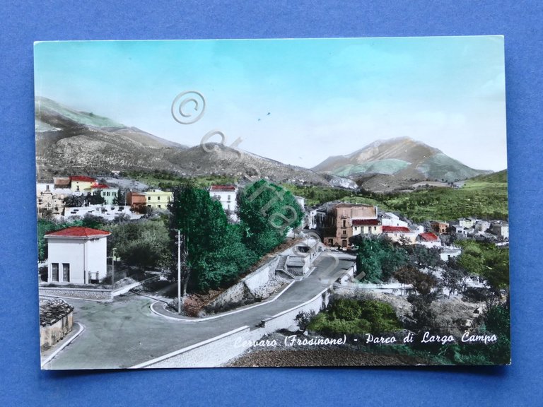 Cartolina Cervaro - Parco di Largo campo - 1967 | Immagine Gallery 3