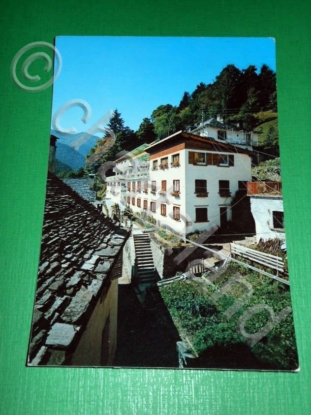 Cartolina Cervatto ( Vercelli ) - Albergo La Montanina 1970
