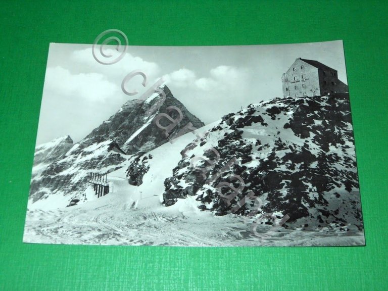 Cartolina Cervinia Breuil - Rifugio del Teodulo e Monte Cervino …