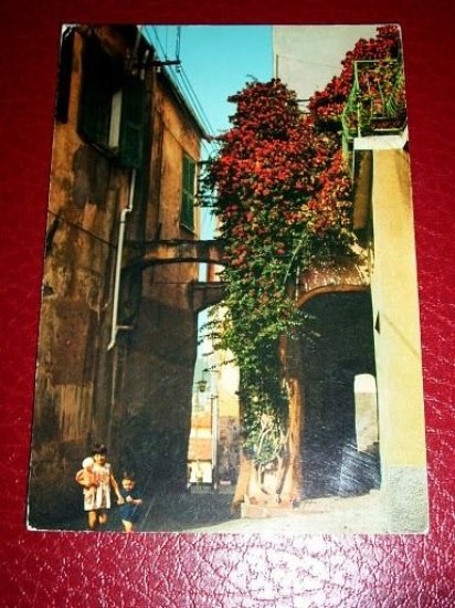 Cartolina Cervo Ligure - Angolo caratteristico 1968
