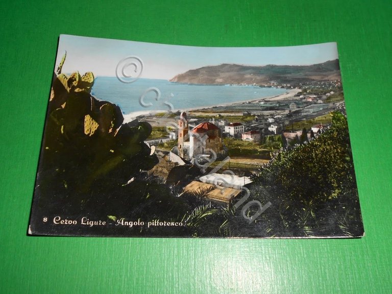 Cartolina Cervo Ligure - Angolo pittoresco 1953