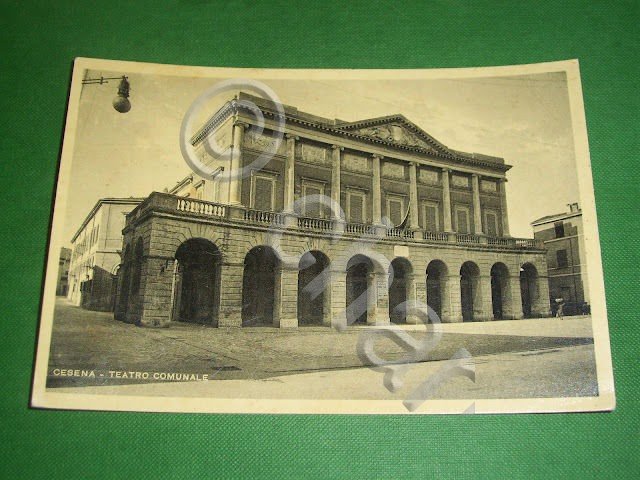 Cartolina Cesena - Teatro Comunale 1940 | Immagine Gallery 2