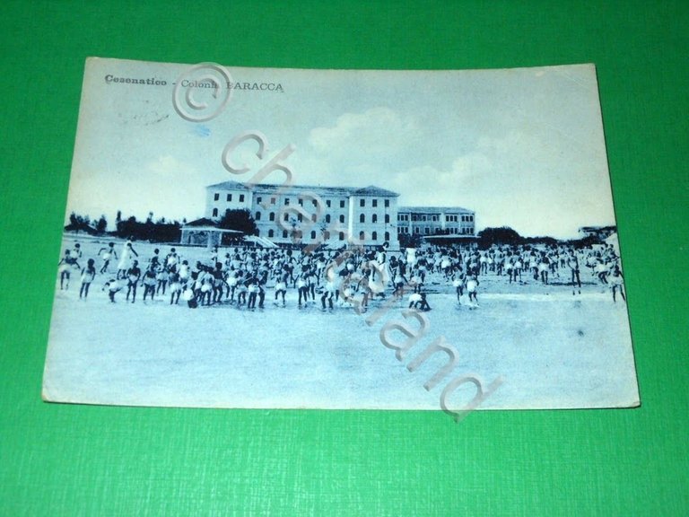Cartolina Cesenatico - Colonia BARACCA 1958