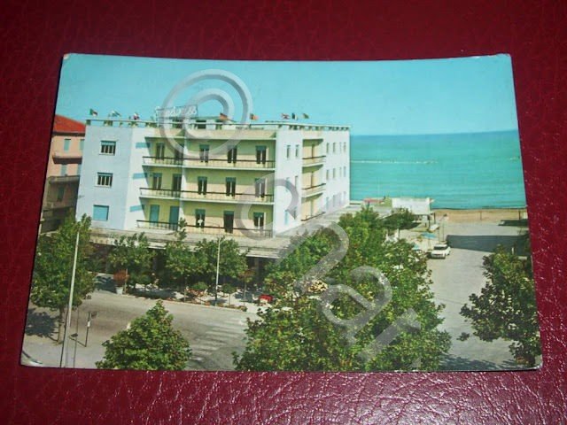 Cartolina Cesenatico - Hotel Edelweiss 1967.
