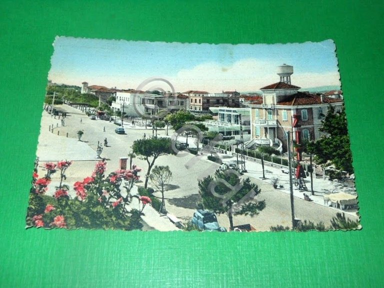 Cartolina Cesenatico - Viale Carducci 1957
