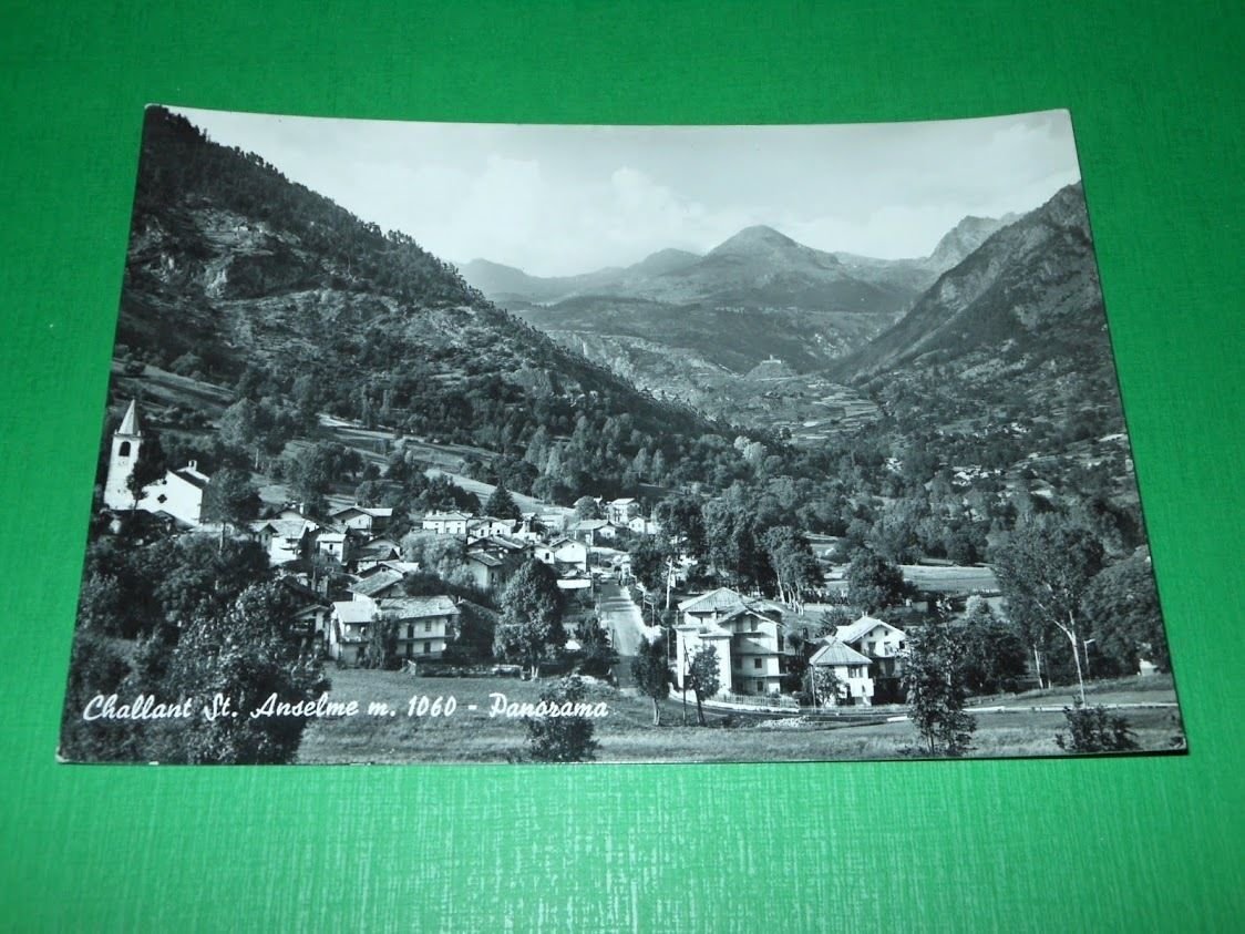 Cartolina Challant St. Anselme - Panorama 1960 ca.