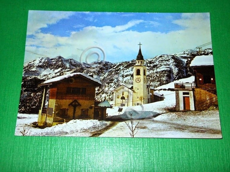 Cartolina Chamois - Scorcio panoramico 1969 | Immagine Gallery 2